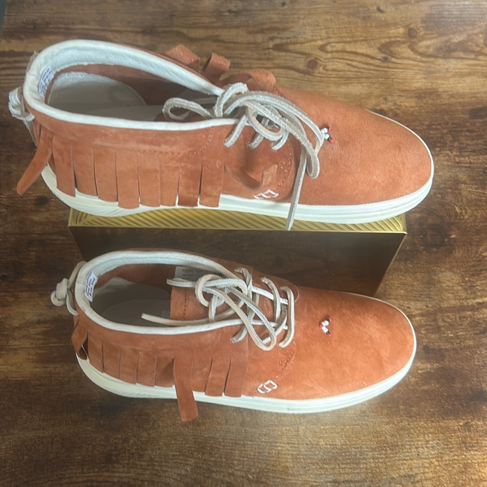 Clear Weather Fringe Moccasins